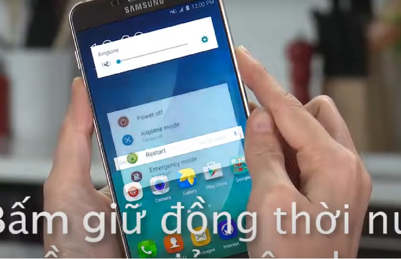 11 Cách mở nguồn điện thoại khi nút nguồn bị hư Samsung