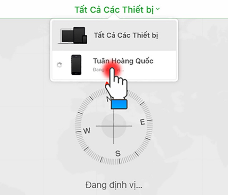 tìm điện thoại bằng IMEI