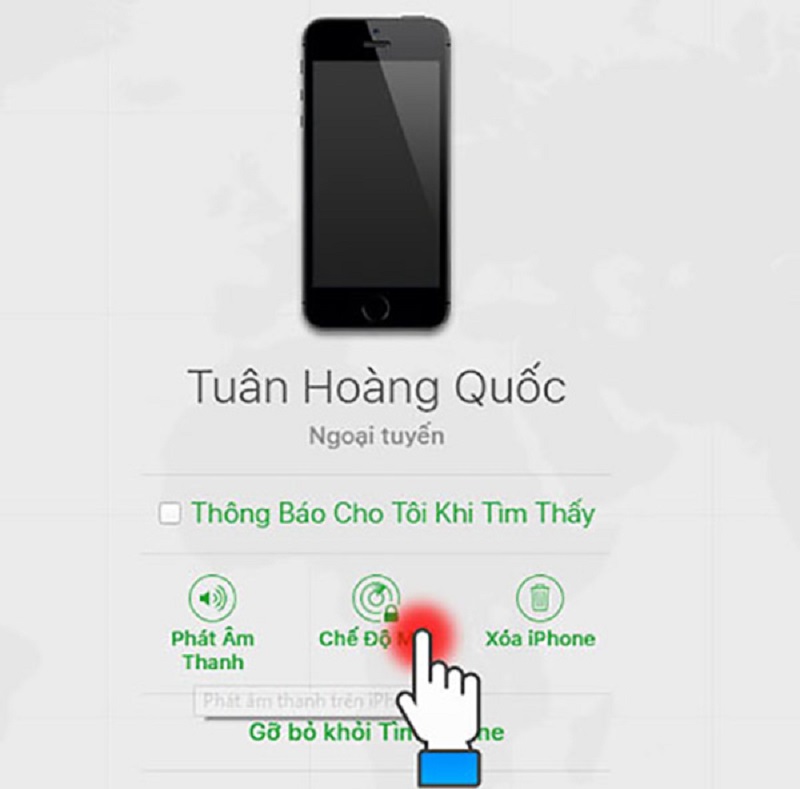 tìm điện thoại bằng IMEI