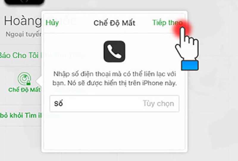 tìm điện thoại bằng IMEI