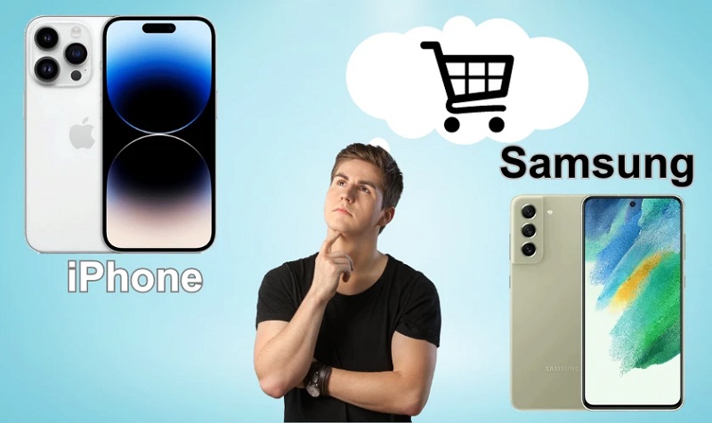 So sánh iPhone và Sam Sung trong tầm giá 10 triệu