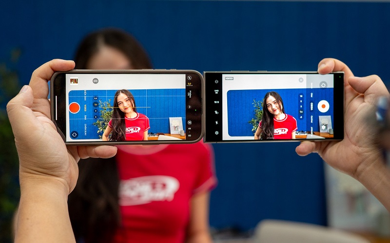 So sánh hiệu suất quay video samsung và iphone