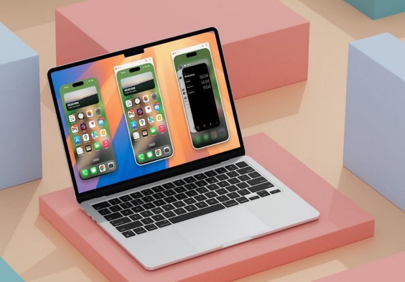 Phản chiếu màn hình iPhone lên máy tính