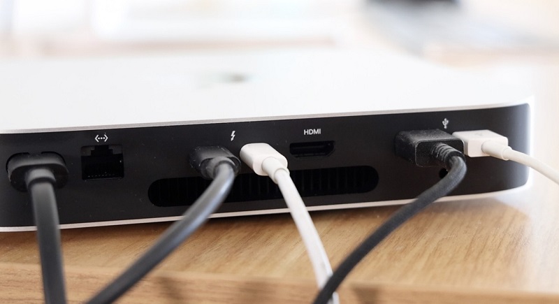 kết nối Mac mini với màn hình