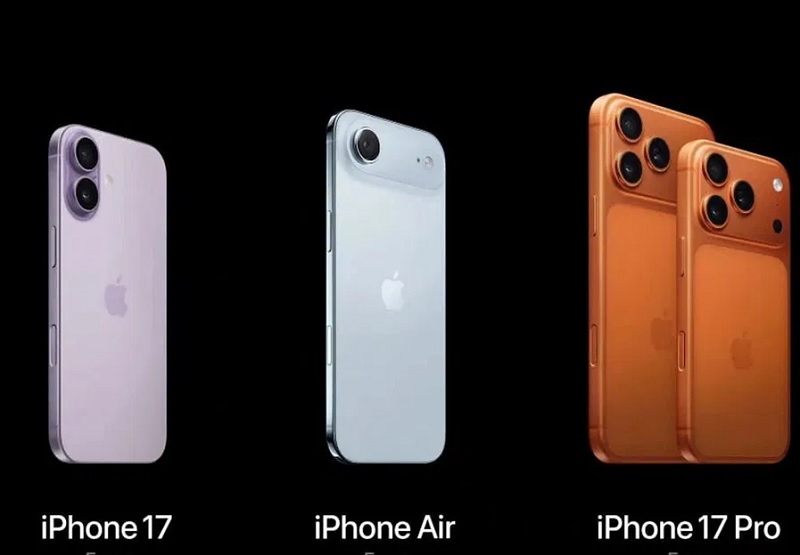 Bảng giá iPhone 17, iPhone Air, 17 Pro/Pro Max