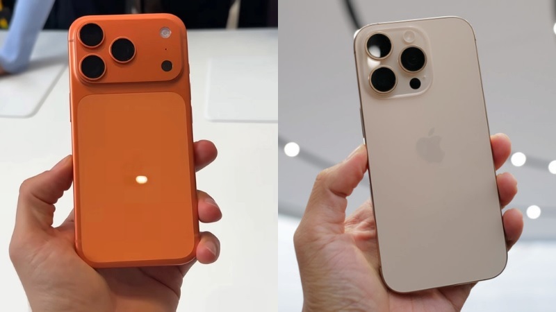 iPhone 17 Pro Max và iPhone 12 Pro Max
