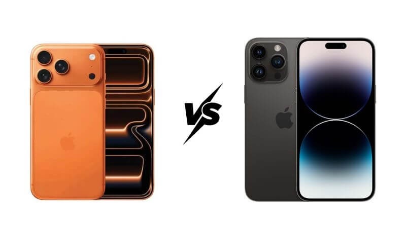 So sánh iPhone 17 Pro Max và iPhone 14 Pro Max