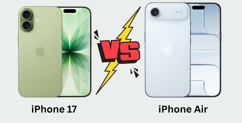 iPhone 17 vs iPhone 17 Air