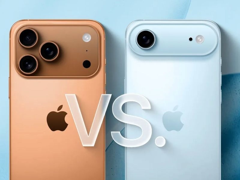 iPhone Air và iPhone 17 Pro max