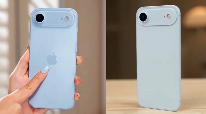 So sánh iPhone Air và iPhone 17 Pro qua màu sắc